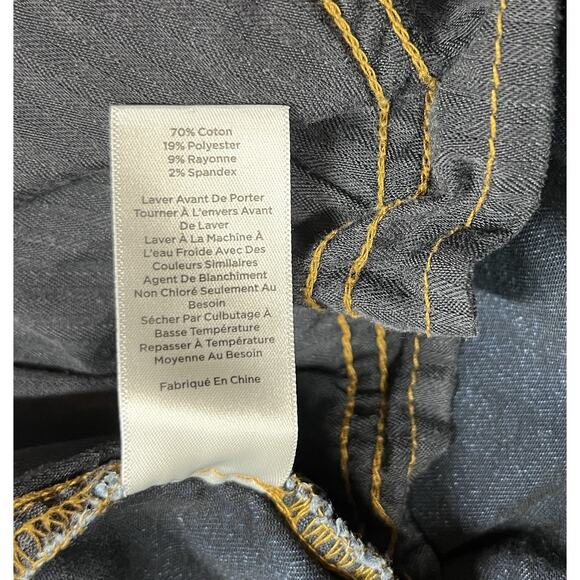 Talbots Flawless Women's Jeans Size 18W Stretch High Waisted Straight Leg Denim - Picture 10 of 10